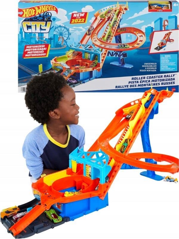 Hot Wheels Motorised Roller Coaster from the City range
