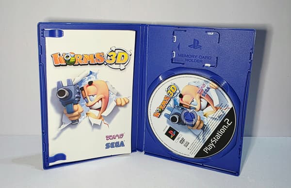 WORMS 3D PS2 – READ THE DESCRIPTION!