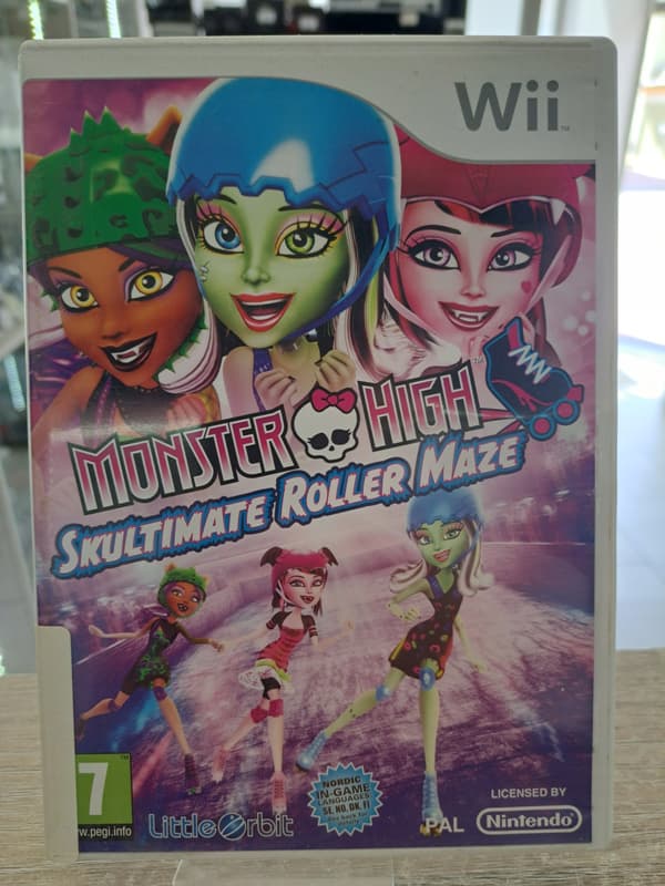 Monster High: Skultimate Roller Maze for Nintendo Wii (boxed)