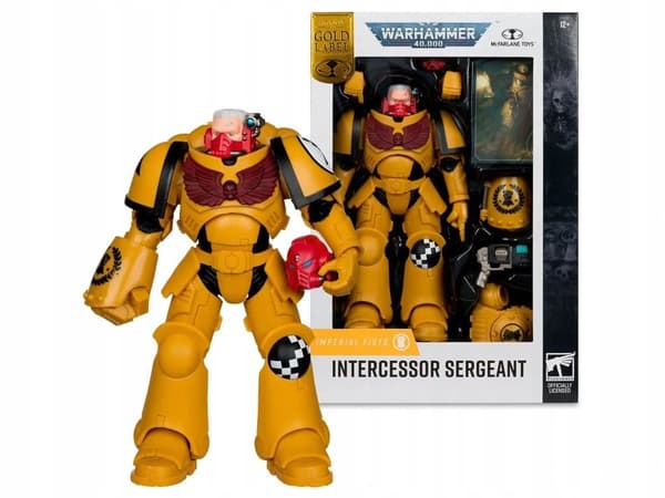 McFarlane Warhammer 40K action figure – Intercessor Sergeant (Gold Label)