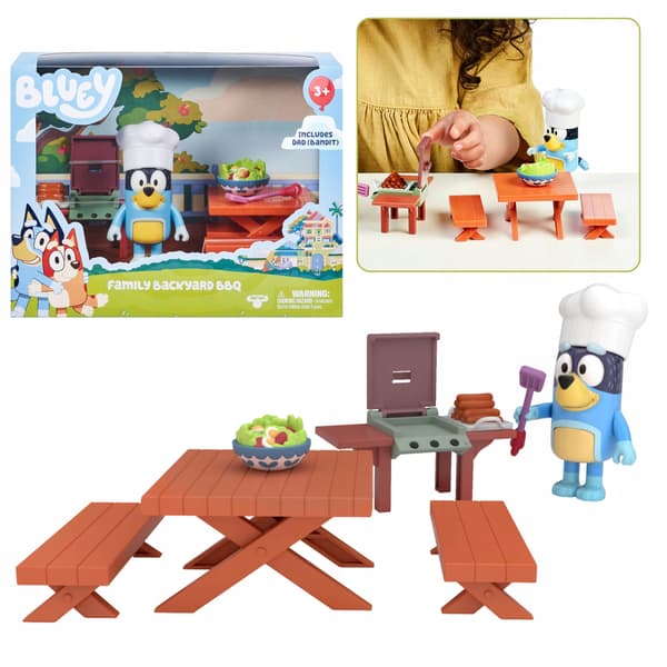 Bluey. Backyard Mini Set by TM Toys