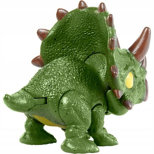 JURASSIC WORLD SNAP SQUAD TRICERATOPS FIGURINE