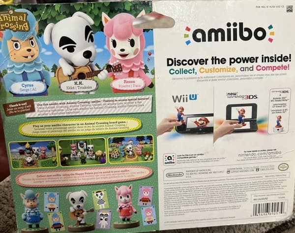 Animal Crossing Amiibo Collectible Figures 3-Pack