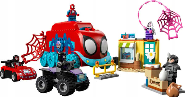 LEGO MARVEL, SPIDER-MAN TEAM’S MOBILE BASE