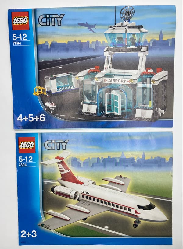 LEGO City 7894 Airport Instructions