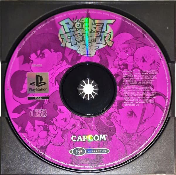 POCKET FIGHTER PSX game – disc only