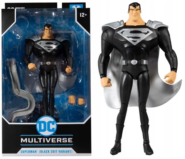 Large Animated Superman DC Multiverse figurine, 18 cm.