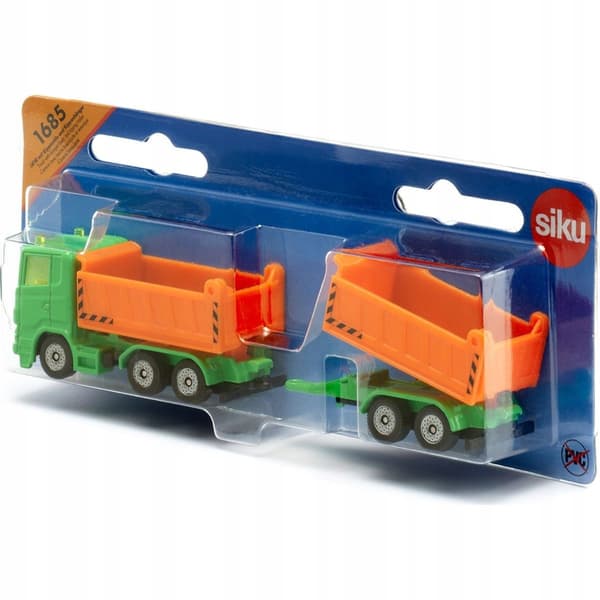 Siku Lorry with a folding load bed and winch