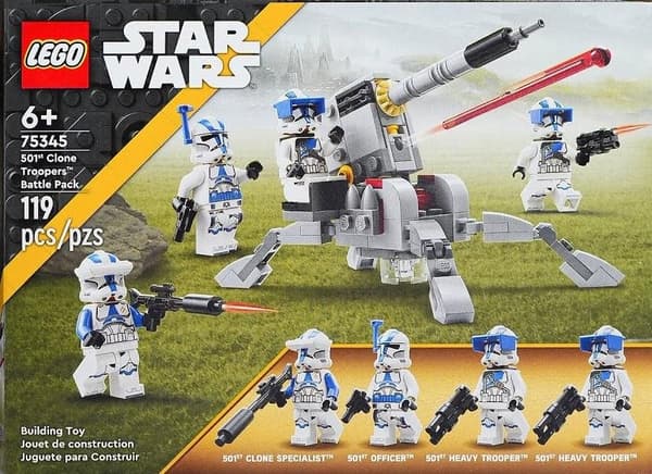 LEGO Star Wars 75345 501st Legion Clone Troopers Battle Set