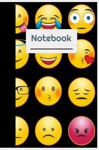 notebook: emoji faces