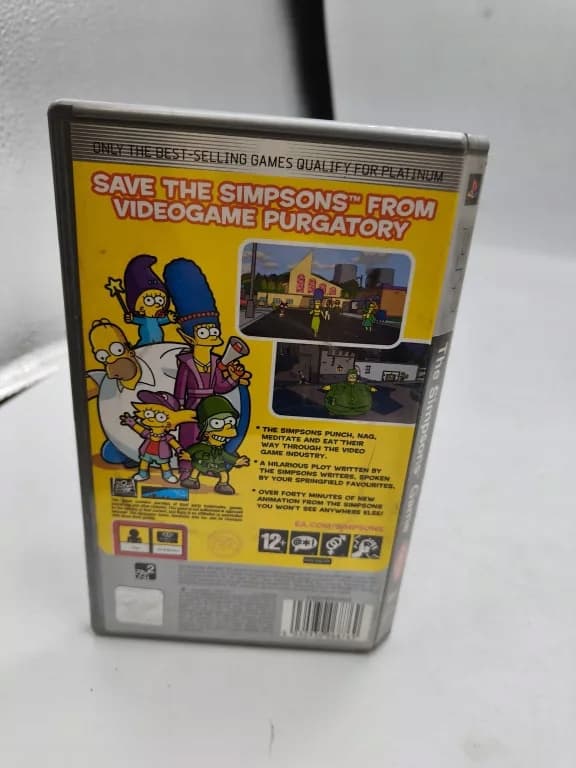 PSP GAME: THE SIMPSONS GAME