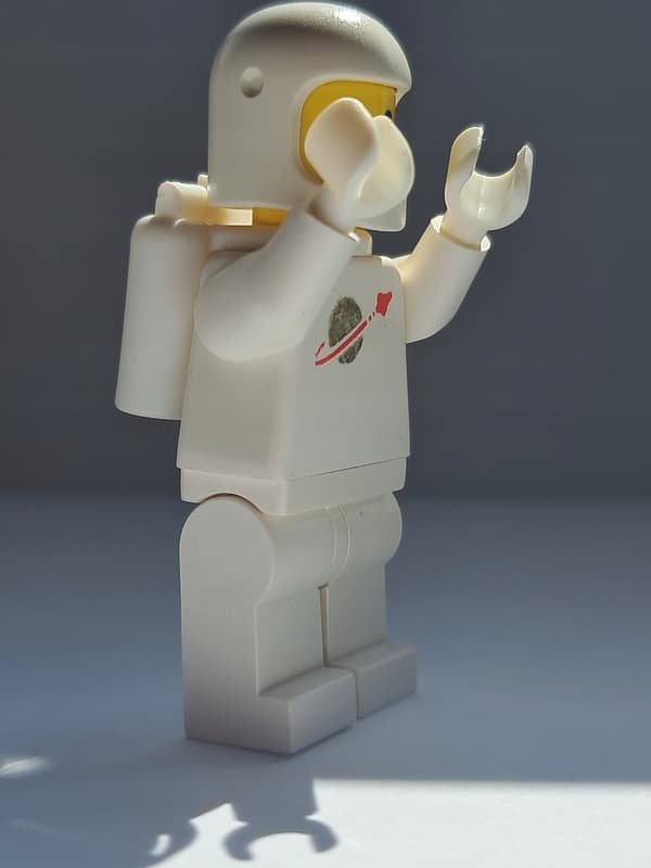 Lego sp006 Classic Space minifigure, 1 piece