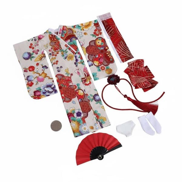 Kimono Costume Doll, Long B