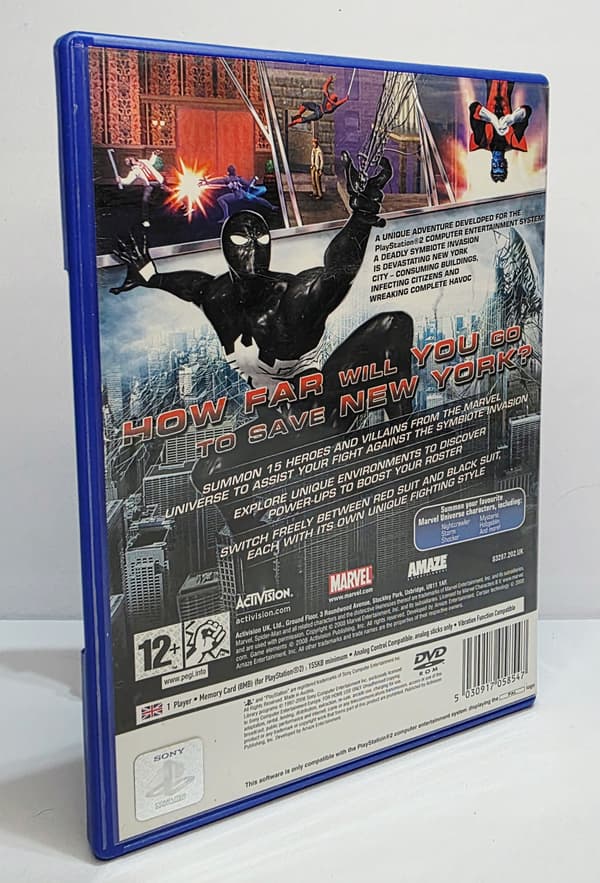 SPIDER-MAN: WEB OF SHADOWS AMAZING ALLIES EDITION PS2