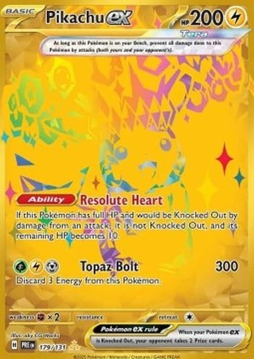 Pokemon Pikachu ex