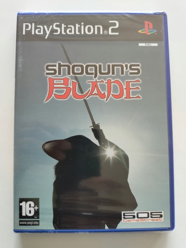 SHOGUN'S BLADE PS2 PAL ENG WRAP-AROUND COVER