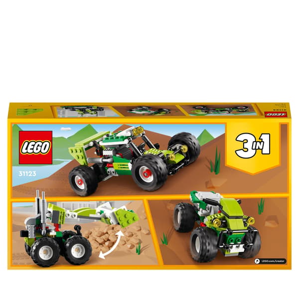 LEGO 31123 Creator 3-in-1 – Off-road Rover – Quad Buggy Loader – 3-in-1