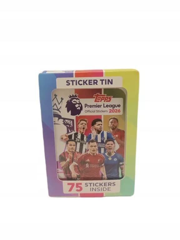 PREMIER LEAGUE 2026 STICKER TIN