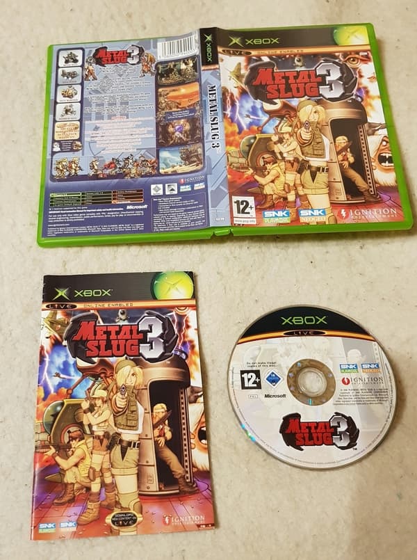 Metal Slug 3 – Like New – Microsoft Xbox Classic #5458