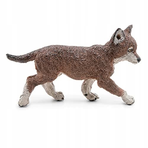 Papo - 50284 - Figurine - Wolf cub, Multicoloured