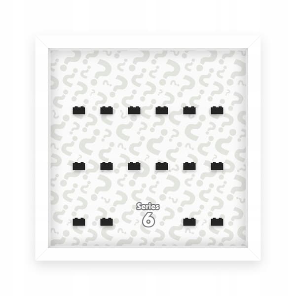 LEGO MINIFIGURE FRAME 8827 SERIES 6 27CM