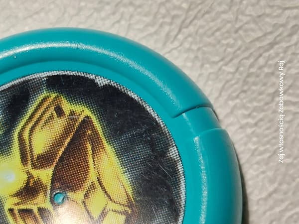 LEGO 32171pb024 Slizer Disk City 7 Pips Dark Turquoise