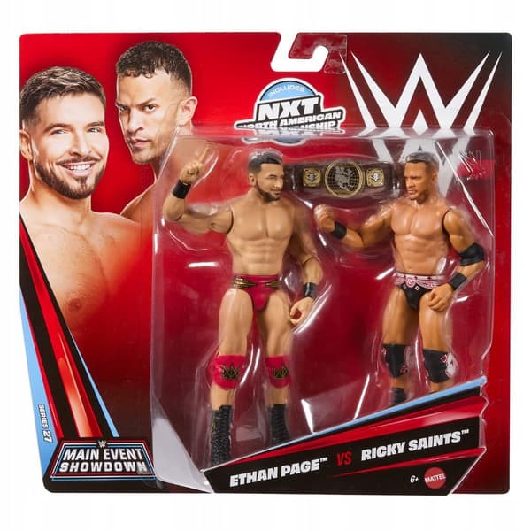 WWE – MAIN EVENT SHOWDOWN – ETHAN PAGE VS RICKY SAINTS (2-FIGURE PACK) FIGU