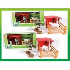 Farm Set with Animal Pen: Creative Play and Learning
