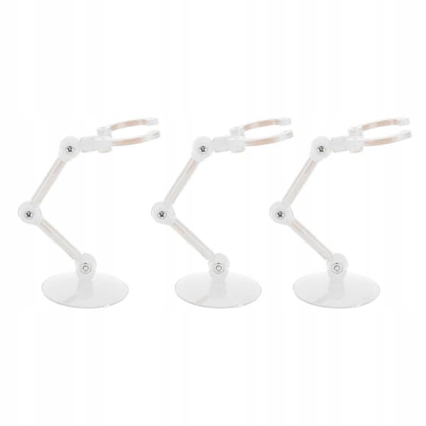 Doll stand, plastic stand for collectable figurines