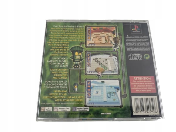 PIPE MANIA 3D PSX PS1 ENG