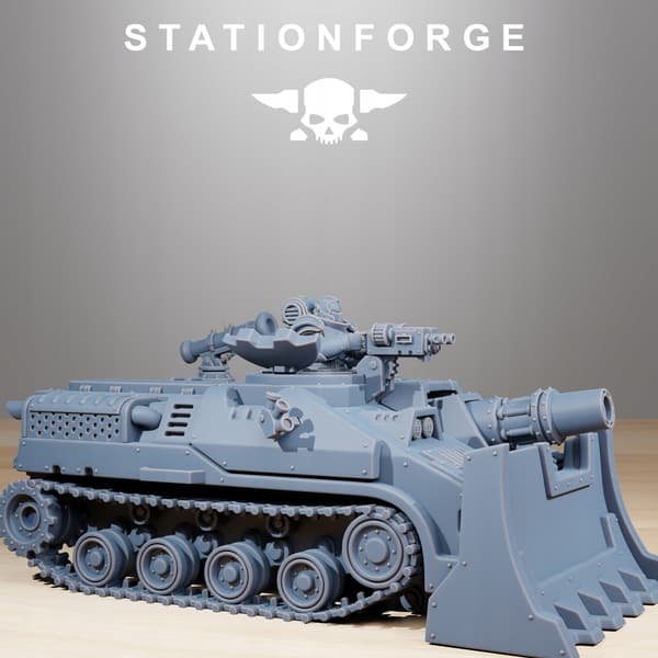 Socratis Vanguard Tank – Station Forge – 3D printing