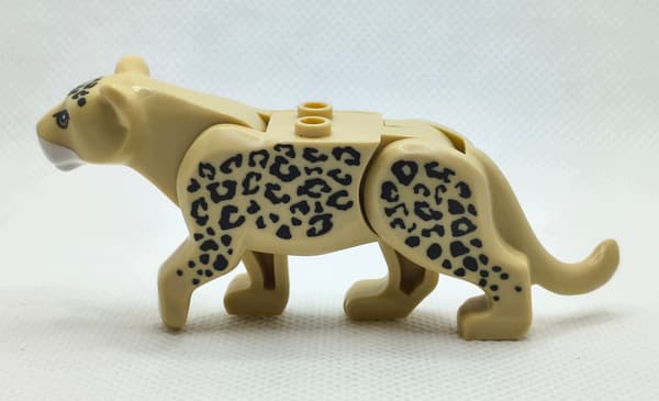 Lego bb0787c01pb02 leopard, big cat