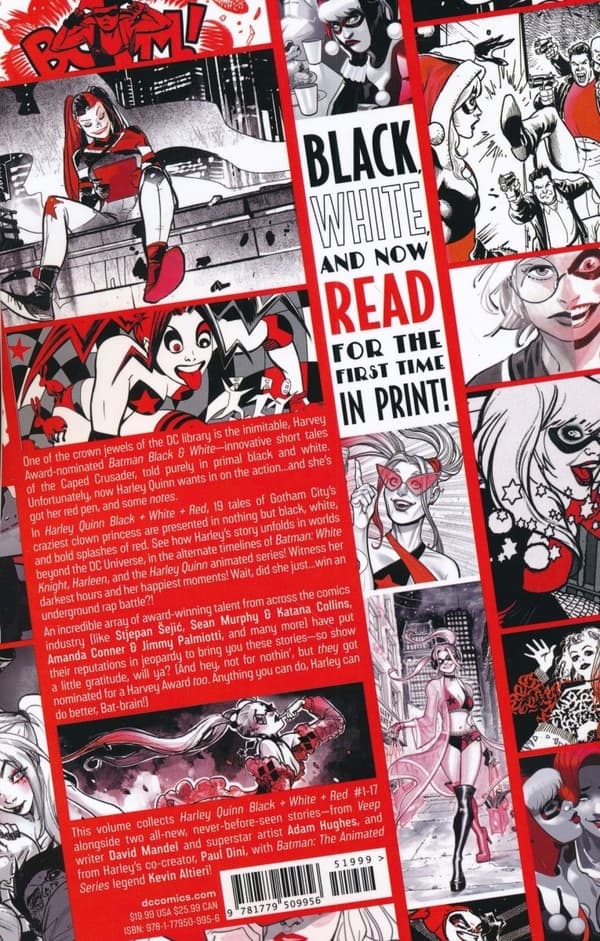 Harley Quinn: Black, White and Red group work
