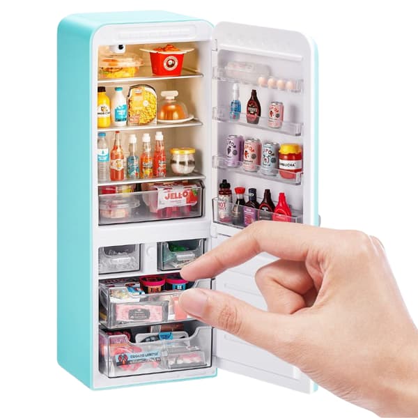 ZURU MINI BRANDS FILL THE FRIDGE – MINI FRIDGE SET 8+