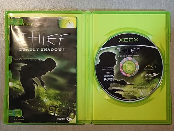 Thief: Deadly Shadows + Ghost Recon + The Great Escape, Xbox – please note the description!!!