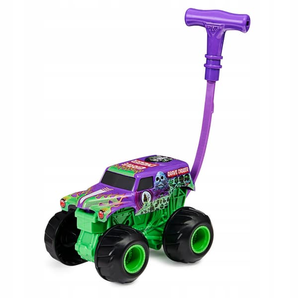 MONSTER JAM GRAVE DIGGER VEHICLE WITH SPIN RIPPERS DRIVE SYSTEM