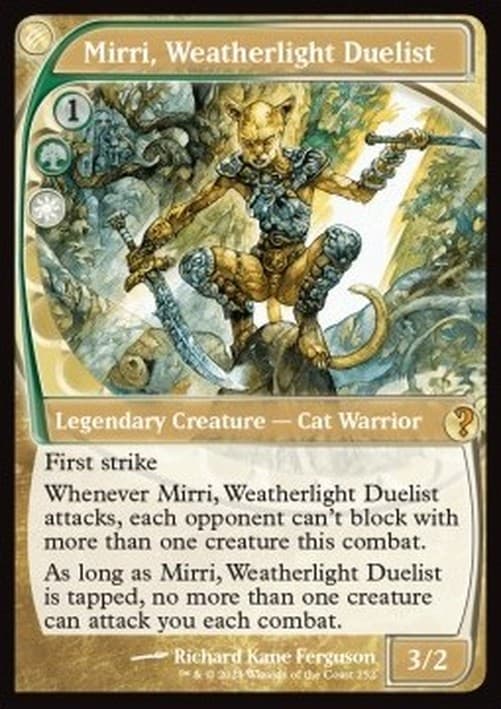Magic: The Gathering Mirri, Weatherlight Duelist