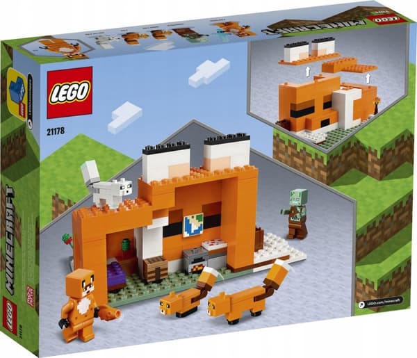 LEGO Minecraft 21178 Fox Den