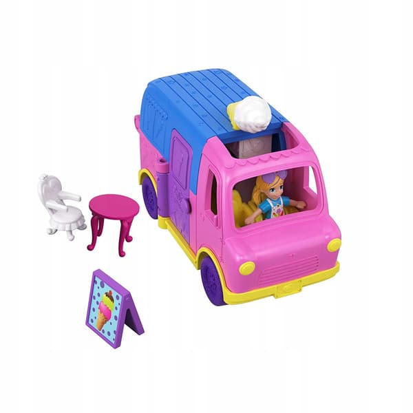 POLLY POCKET MOBILE ICE CREAM STALL MINI SET GGC40
