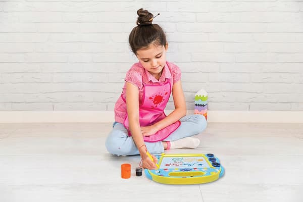 PEPPA PIG MAGIC BOARD WITH A STYLUS AND STAMPS FOR CREATING DRAWINGS
