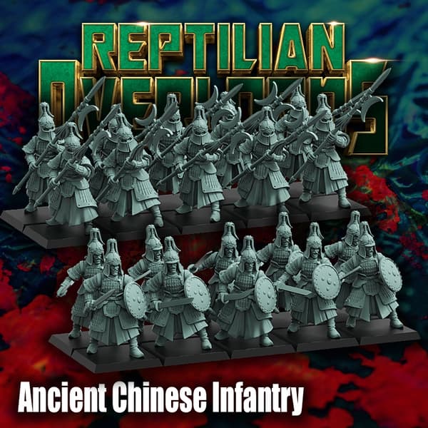 Ancient Chinese Infantry - x5