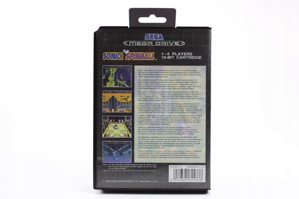 Sonic the Hedgehog Spinball for Sega Mega Drive, boxed
