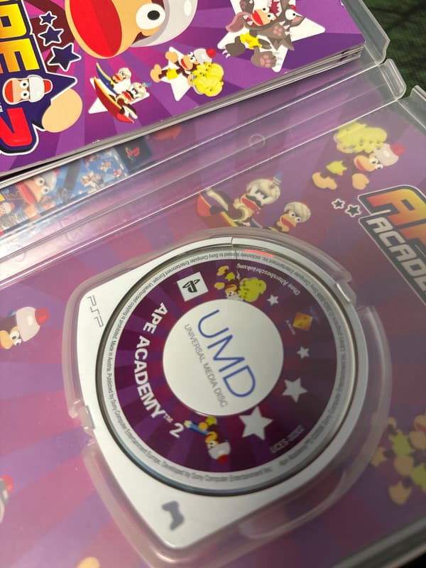 Ape Academy 2 for PSP – Over 100 mini-games on a single disc!