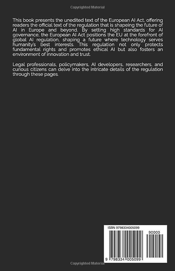 Library, EU AI Act: Full text of the Artificial Intelligence Re