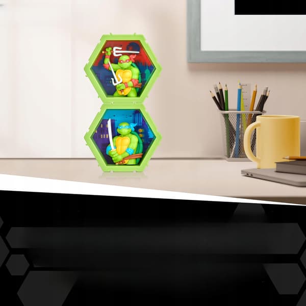 4D Pods Ninja Turtles Raphael Collectable Figure TMNT Ninja Turtles 3D