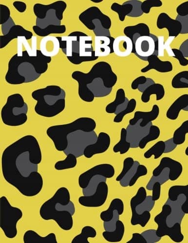 Notebook: Tiger Notebook, 110 pages – 8.5 x 11, Composition Book, Journal