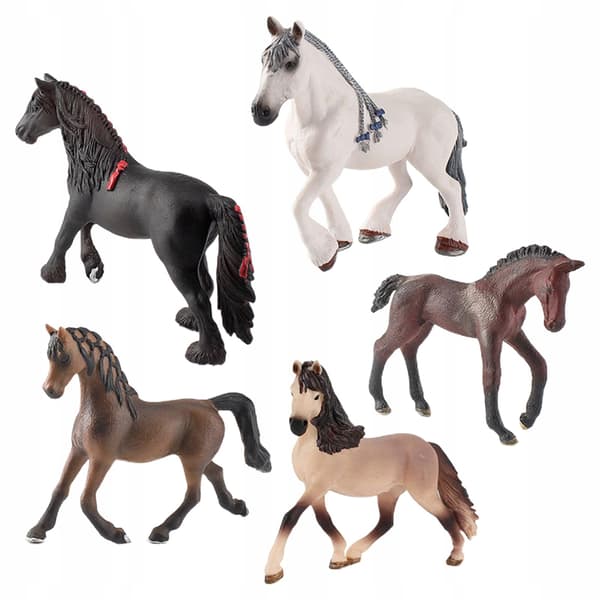 Horse model Learning Educational toy Animal model Figures Baking set