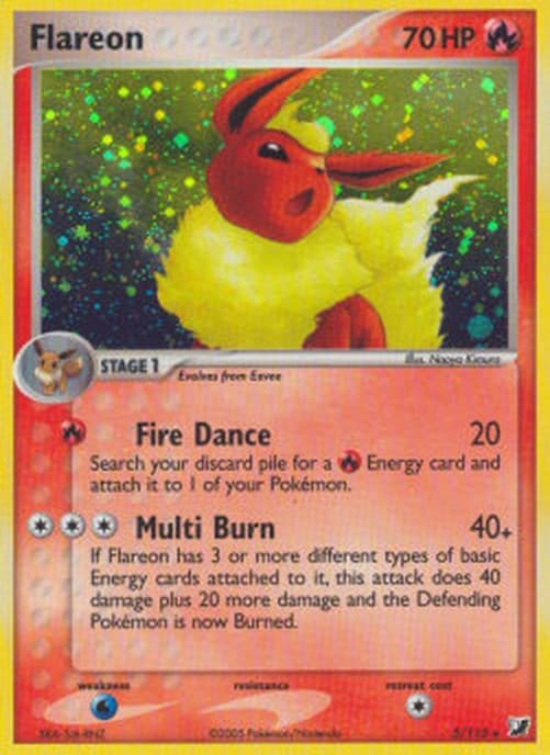 Pokemon TCG Flareon