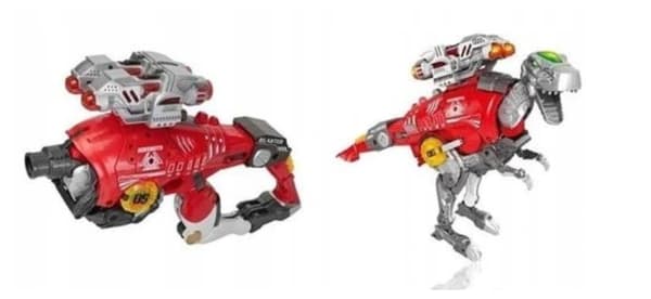 Dinobots Transformer Dinosaur Rex 2-in-1 Gun