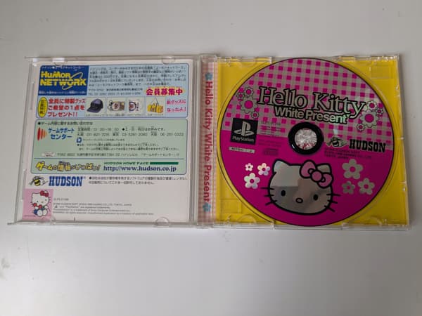 Hello Kitty: White Present – Sony PlayStation PS1 PSX NTSC-J
